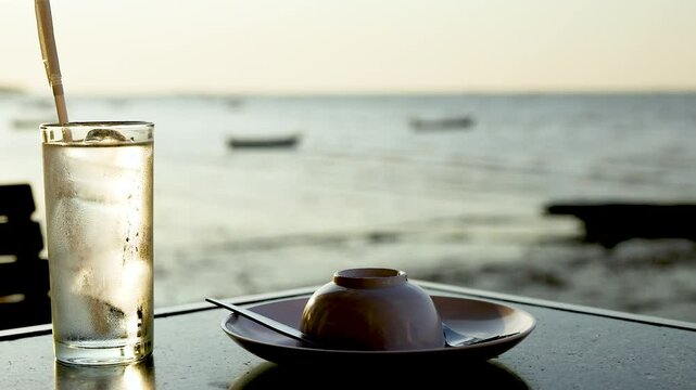 Seaside Dining at Sunset in Pattaya