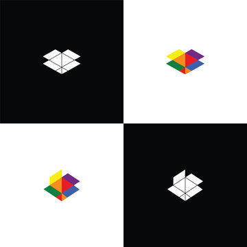 packaging logo, package logo design easy editable file