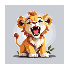 Baby animals vecotr illustration