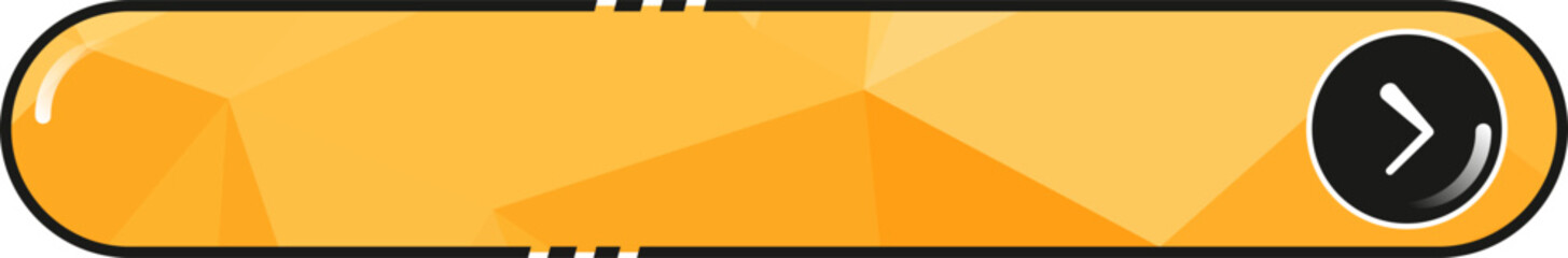 Yellow and Orange Low Poly Click Button