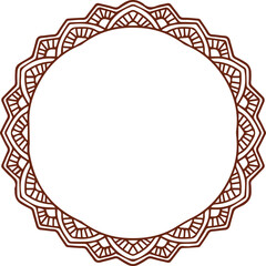 Beautiful flower art and mandala vector design