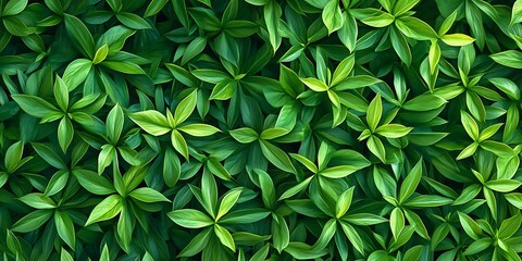 Fototapeta premium a group of green leaves