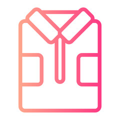 shirt gradient icon