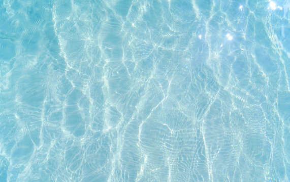 blue clear water background