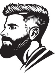 man hair model