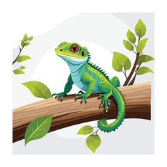Fototapeta premium Baby animals vector illustration