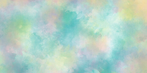beautiful bright brush painted blue background,Abstract green pastel watercolor paper texture,watercolor background concept, vector. illustrator. Watercolor pattern graphics background. 