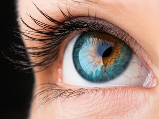 Fototapeta premium Close up photo of an eye