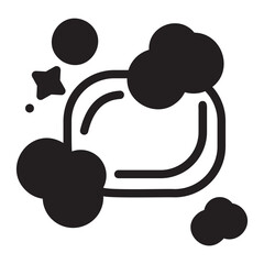 soap glyph icon