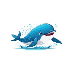 Naklejka premium Baby animals vector illustration