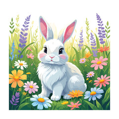 Baby animals vector illustration