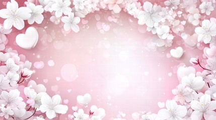 "A simple and elegant Valentine's Day-themed background, 