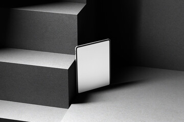 Tablet Mockup Template for Branding and Presentation Design

