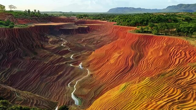 Discover the Vibrant 7-Color Landscape of Chamarel Geopark in Mauritius