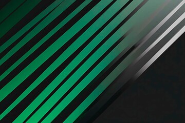 Obraz premium This vector illustration features a gradient green-black circuit board background, highlighted by an abstract technology pattern resembling interconnected circuitry.