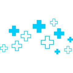 Obraz premium Medical Cross Ornament