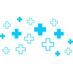 Obraz premium Medical Cross Ornament