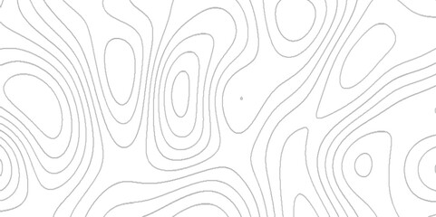 Topographic map background geographic line with seamless ornament design, Topo contour map on white background,  topographic contour lines grid map background with seamless ornament pattern design.