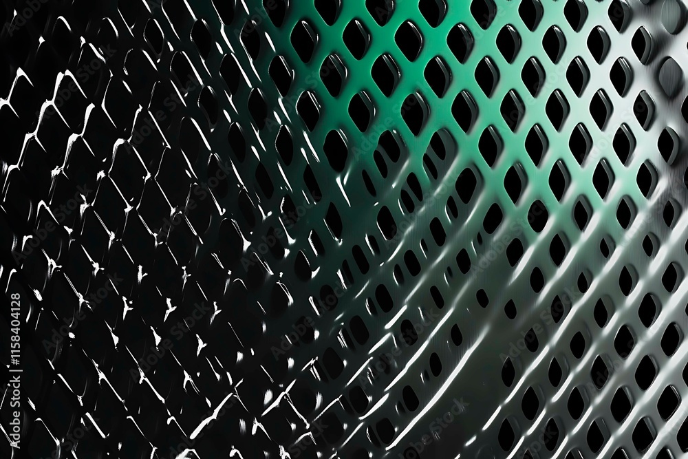 Poster this vector illustration features a gradient green-black circuit board background, highlighted by an