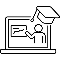 Online Course Icon