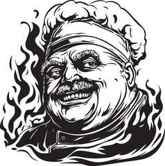 head of a chef