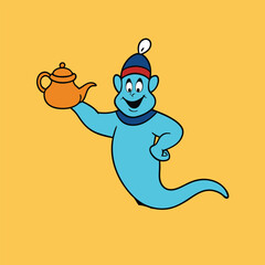 genie magic aladdin lamp