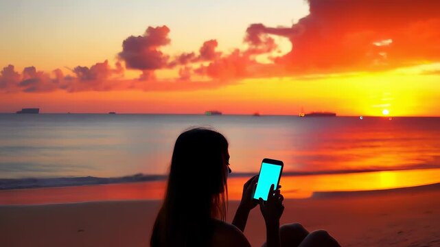 Beach Sunset Capture