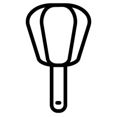 Kitchen Mortar Batter Line Icon
