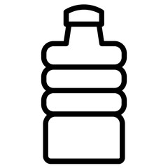 Supermarket Shopping Mall Line Icon
