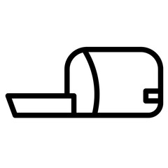 Hat Cap Fashion Line Icon