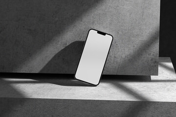 Modern Smartphone Mockup Template for Branding and Design Showcase

