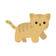 Cute cat vector illustration