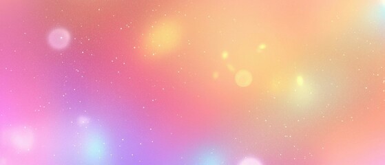 Fototapeta premium Pastel Gradient Background with Glitter Effect