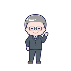 スーツ_シニア／男性 04