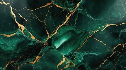 highly detailed closeup image of a dark green