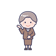 スーツ_シニア／女性 18
