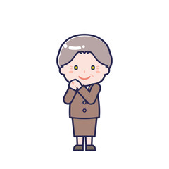 スーツ_シニア／女性 22