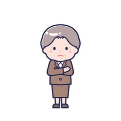 スーツ_シニア／女性 30
