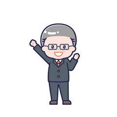 スーツ_シニア／男性 06