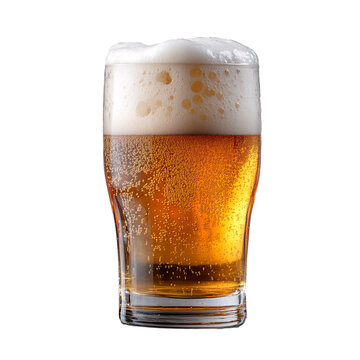 recommend clip art: Frosty Beer Glass with Overflowing Foam Isolated on Transparent Background.