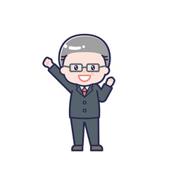 スーツ_シニア／男性 06