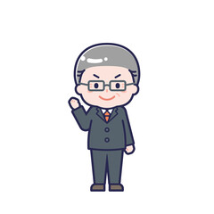 スーツ_シニア／男性 12