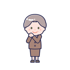 スーツ_シニア／女性 22