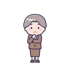 スーツ_シニア／女性 25