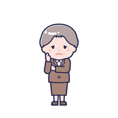 スーツ_シニア／女性 19