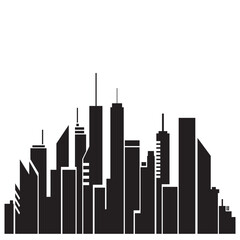 Obraz premium City Silhouette