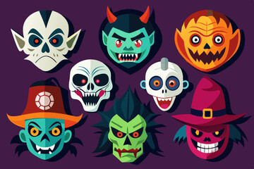 halloween monsters spooky halloween