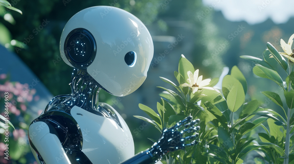 Poster abstract technology ai computing concept working data of artificial intelligence and futuristic digi