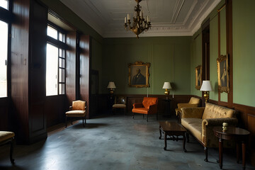 interior of a restaurant