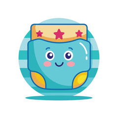 Packaging mockup vector illustration on white background